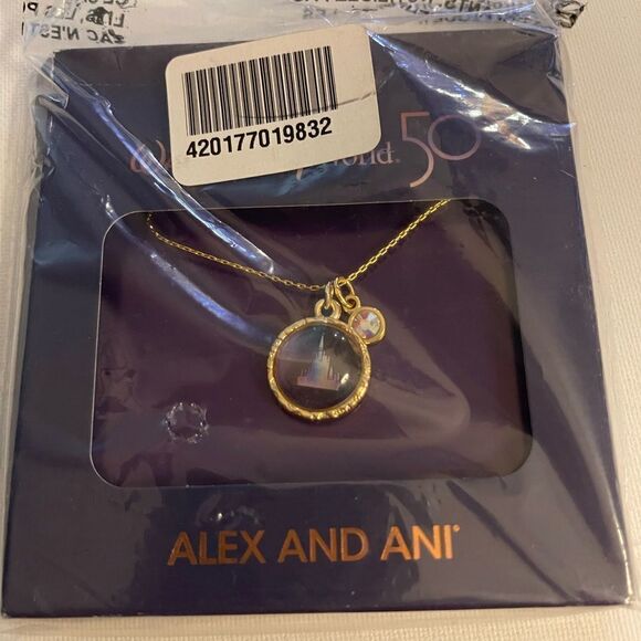 50th Anniversary Disney Alex and Ani Necklace NWT - Picture 7 of 7